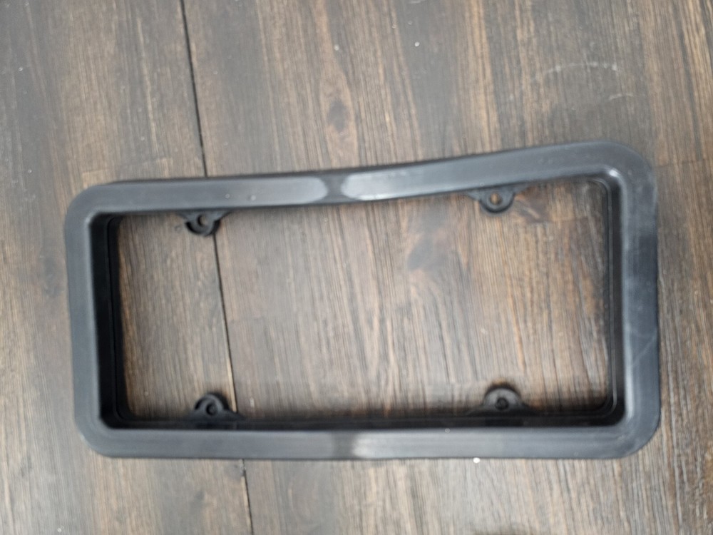 Ultimate License Plate Bumper Guard - 1" Thick Rubber Lic