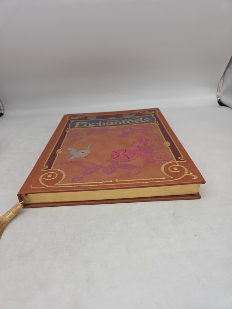 Disney Store Enchanted A4 Journal Hard Back Large Lined Note Book Gold Foiled