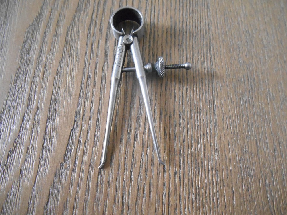 Starrett 2" inside calipers, L.S.S. Co.