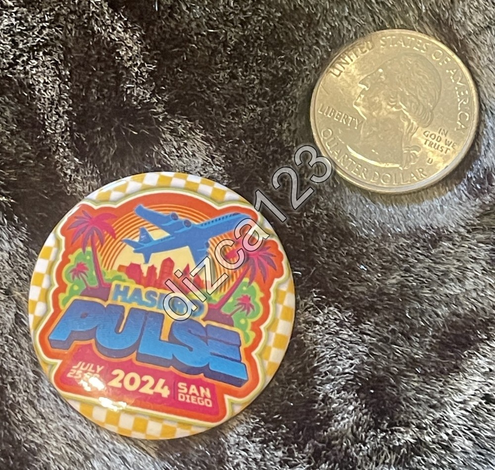 SDCC 2024 Hasbro Pulse 1” Button
