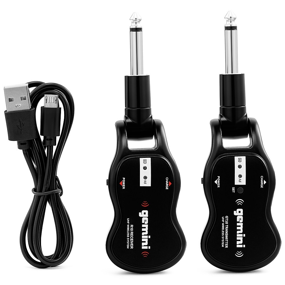 Gemini GMU-G100 UHF Wireless Guitar System