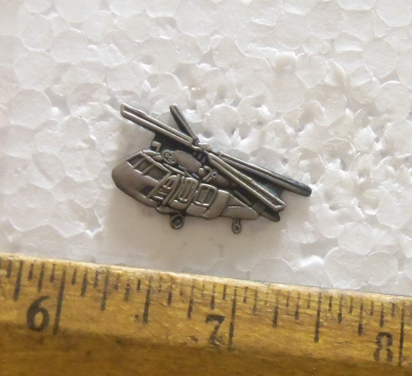 Black Hawk Helicopter Pin
