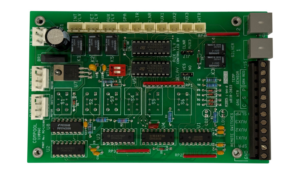 Compool PCLX100 11056C Replacement PCB Board for Compool PC-LX100