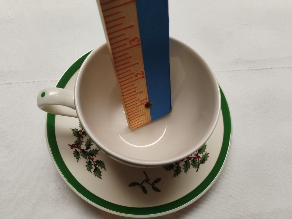 Spode England Christmas Tree Coffee Tea Cup and Saucer Set (replacement)