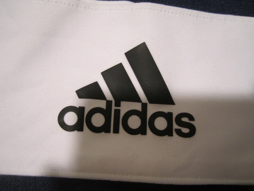 Adidas Alphaskin Tie Headband Black and White One Size