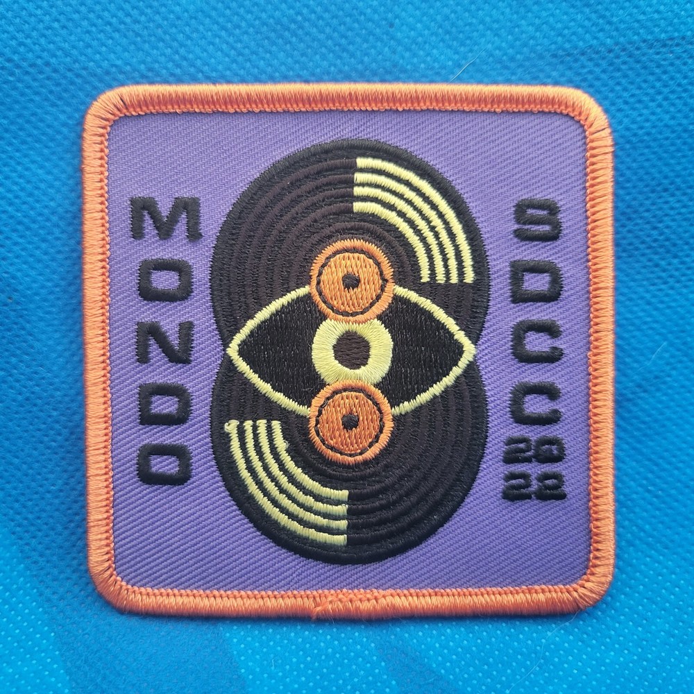 NEW! SDCC 2022 MONDO VINYL RECORD PATCH