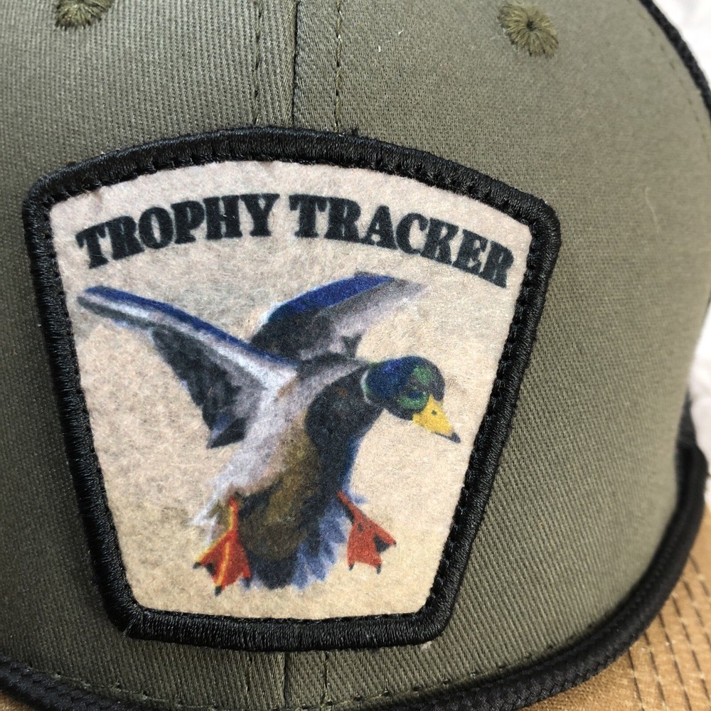 NWT Trophy Tracker Mesh Truckers Cap Hat Adjustable - DUCK