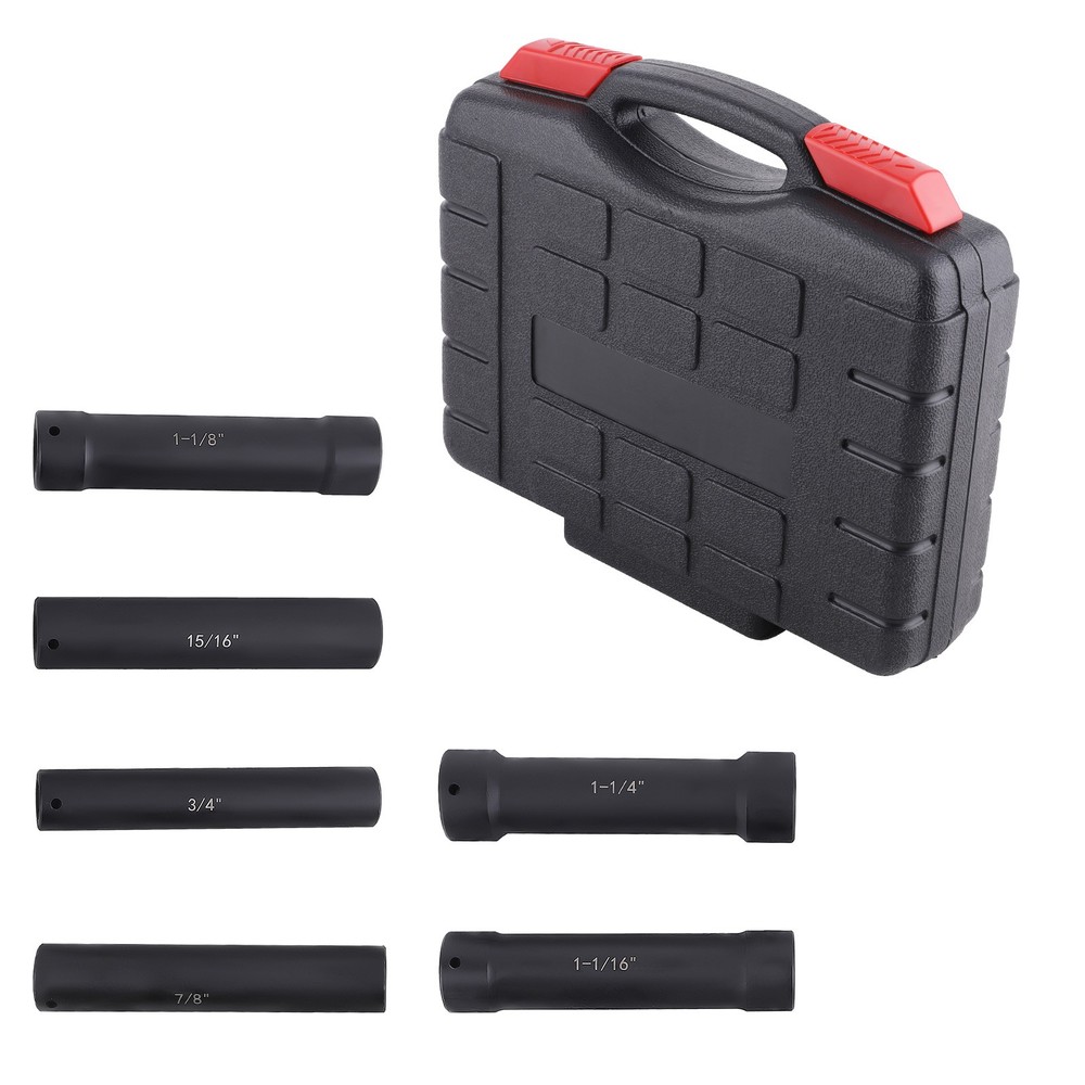 1/2 Inch Drive Extended Length Impact Socket Set 6PCS Extra Deep Socket Set