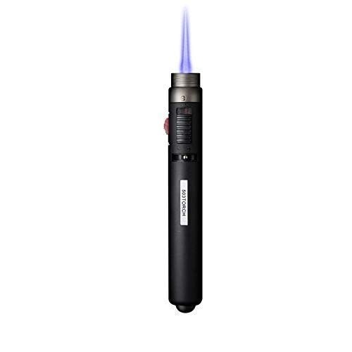 1300℃ Precision Mini Butane Torch - Dual Flame Refillable Windproof Lighter
