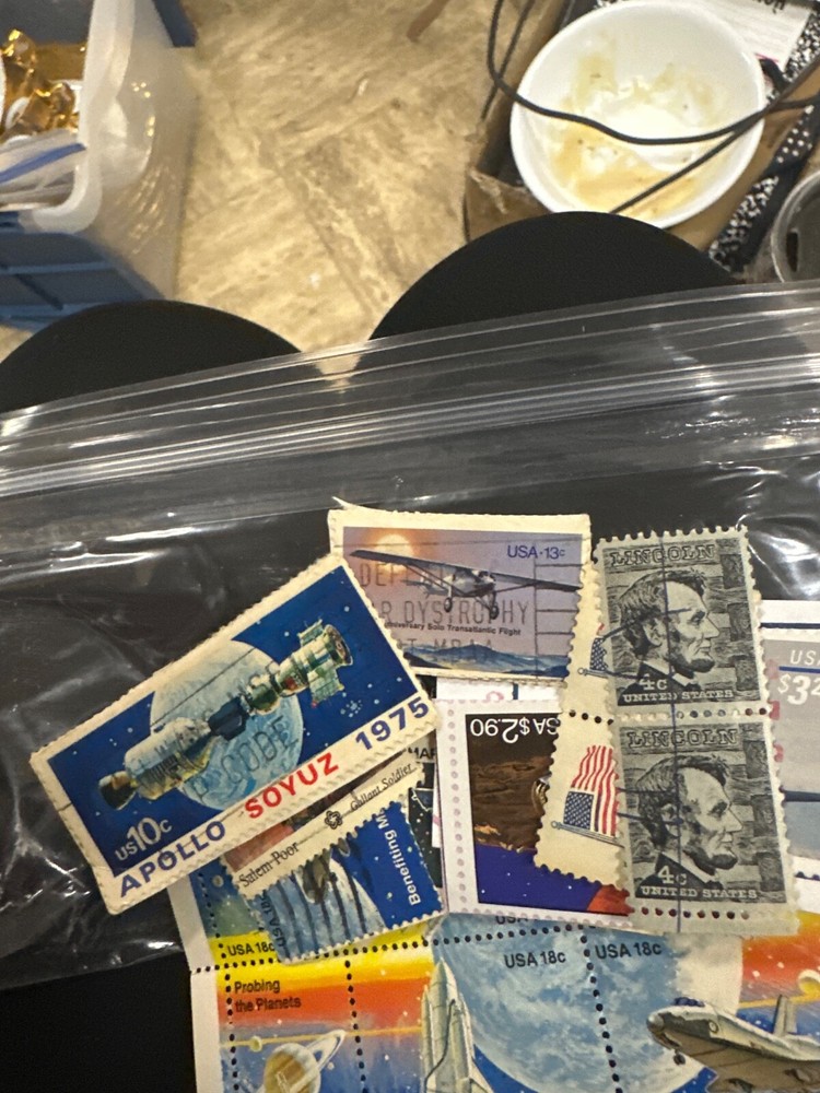 old space stamps