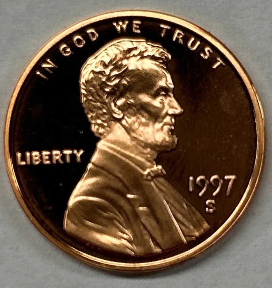 1997 S Proof Lincoln Cent