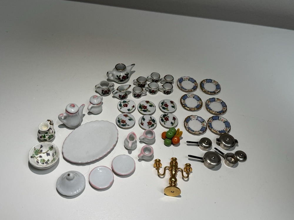 1:12 scale Dolls house Miniature Kitchen Accessories Bundle