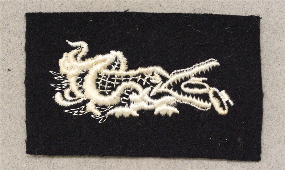 USN Navy Distinguishing Mark 1002: - Amphibious Forces (Alligator)