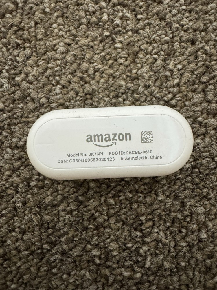 Amazon Tide Programmable Dash Button JK76PL Untested SKU:L
