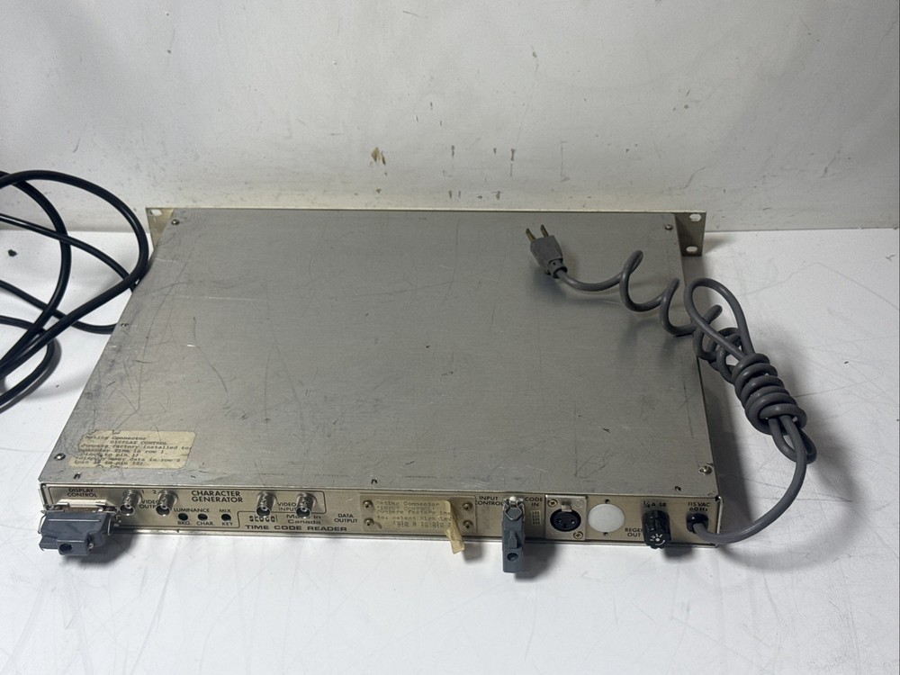 Vintage Skotel Time Code Reader Model TCR-80