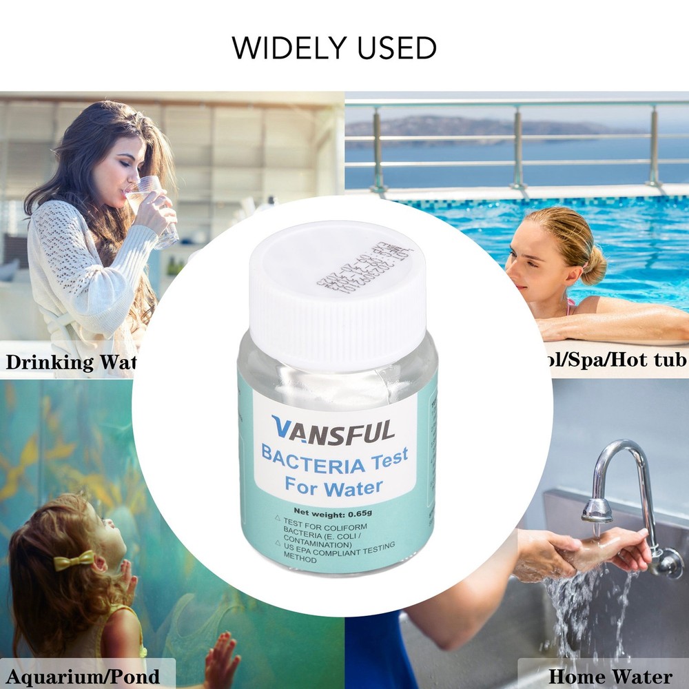 Drinking Water Test Kit Instant Results Accuracy Testing Coliforms Test WT