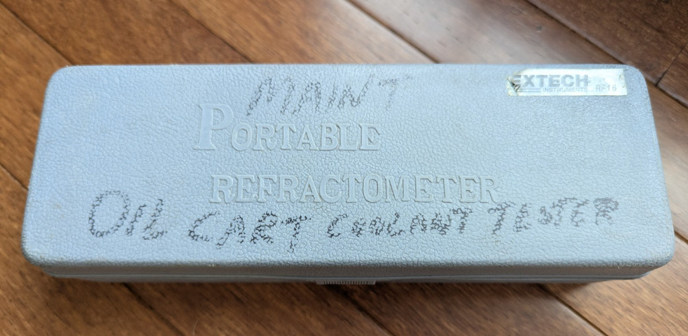 Extech Instruments RF16 Portable Refractometer w/Case (0-10%) Used