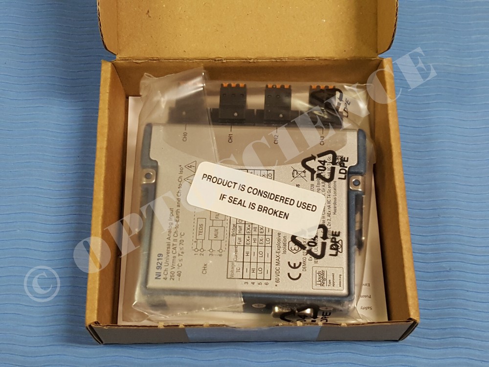NEW - National Instruments NI 9219 cDAQ Universal Analog Input Module