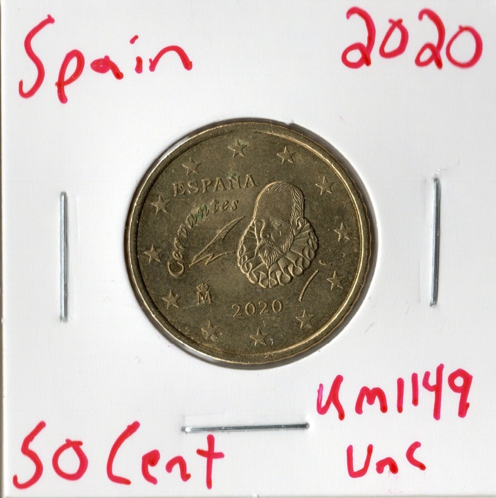 Coin Spain 50 Cents 2020 KM1149