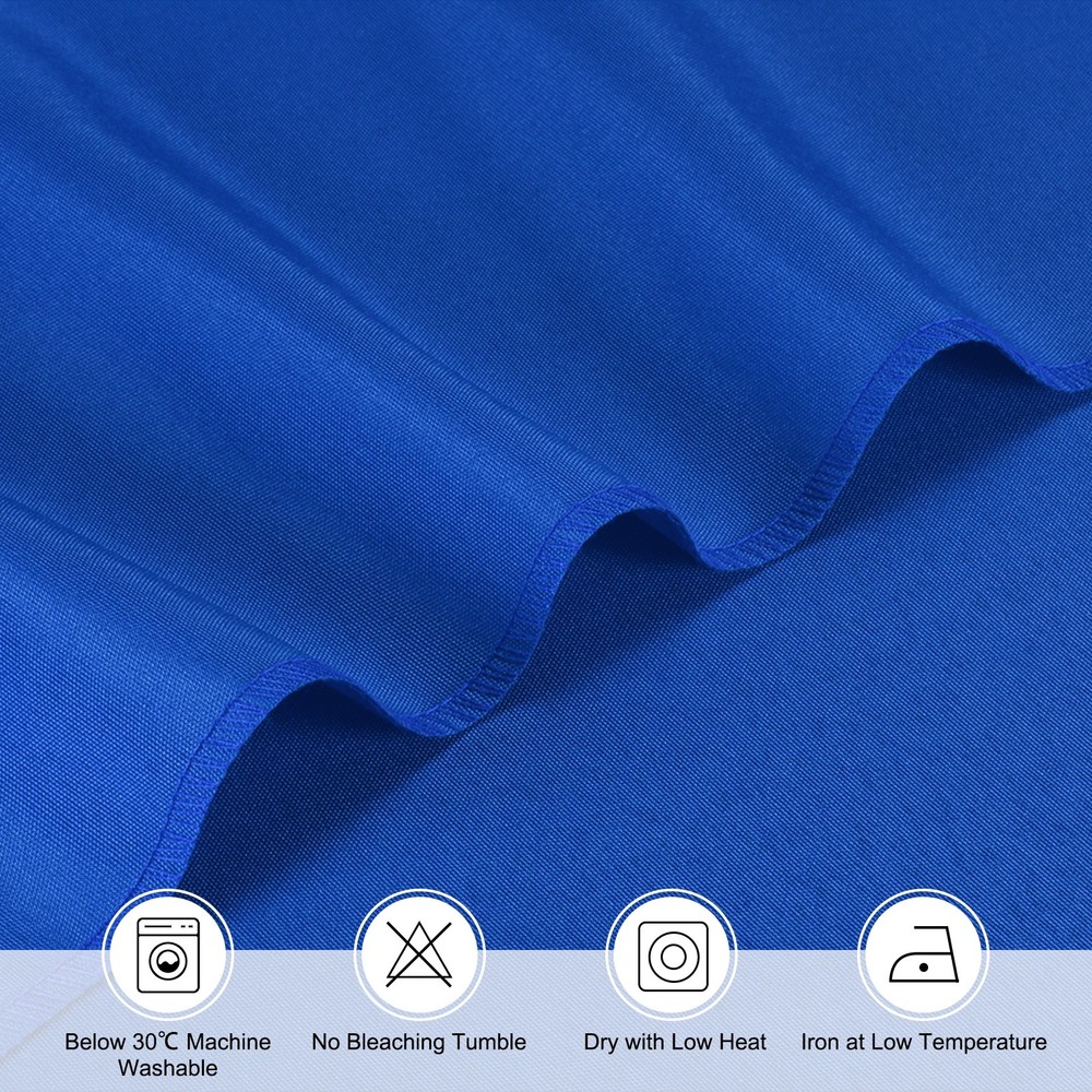 160x250cm Rectangle Tablecloth, Thickened Polyester Table Cloth Sapphire Blue