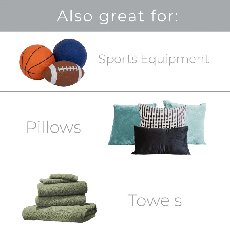 (3 pack) Mainstays Toy Storage Organizer White