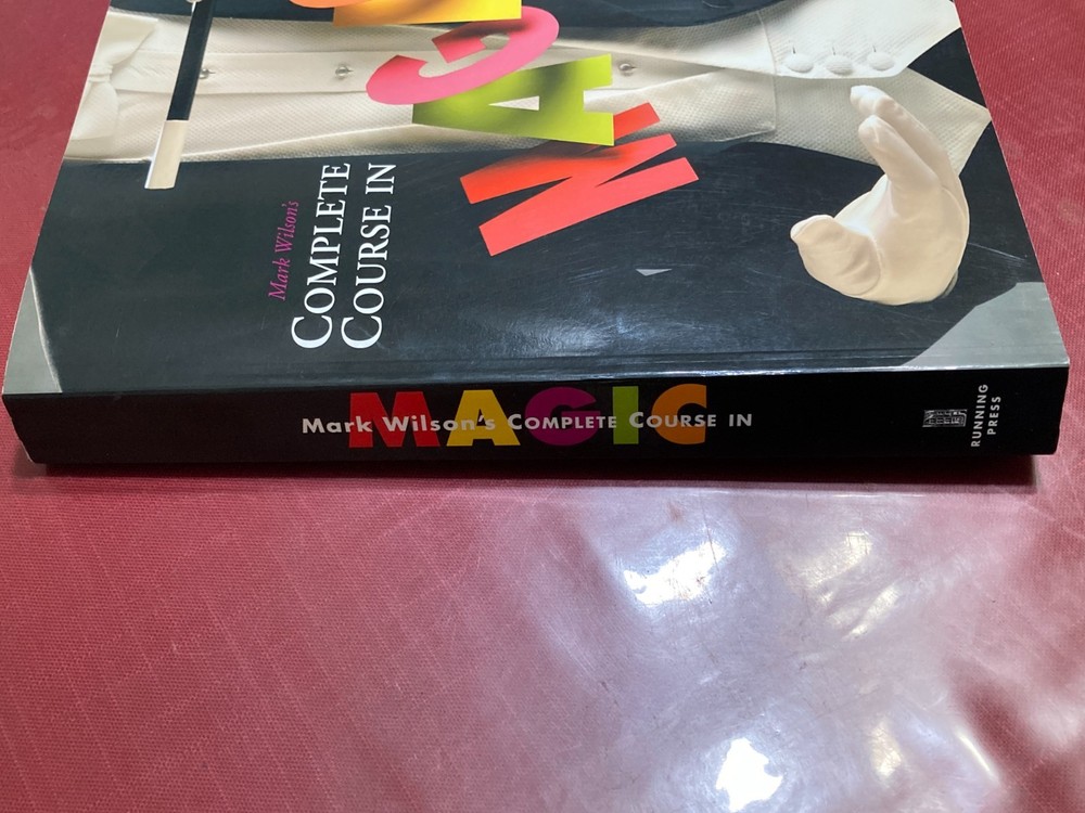 Magic Tricks book, used, Complete Course in Magic, By Mark Wilson