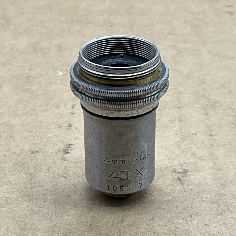 Bausch Lomb 43X 4mm 0.65 Objective