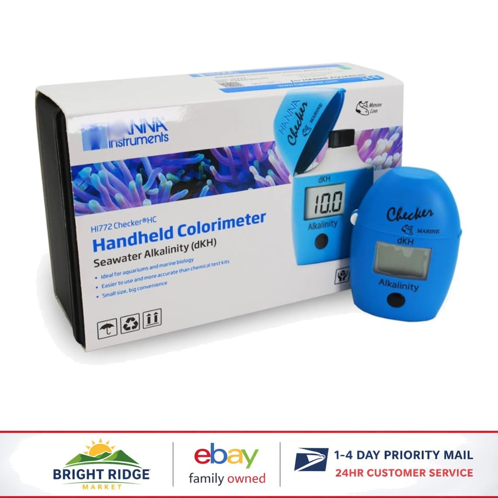 Aquarium  Kit for Alkalinity, Includes Reagent Starter Kit and Instructions