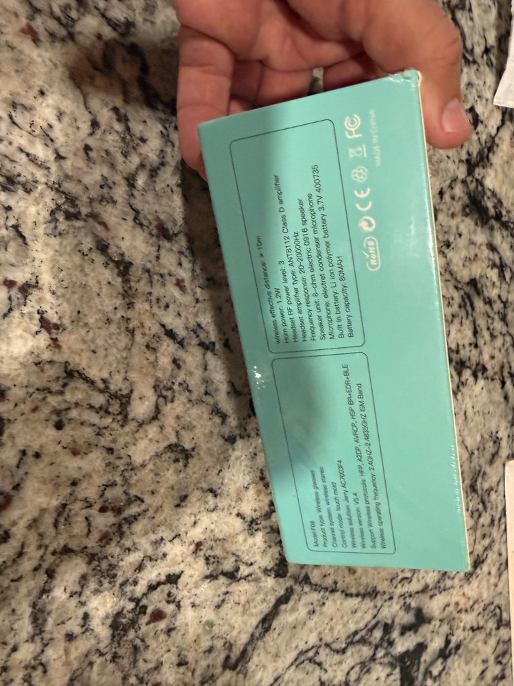 F08 Smart Glasses Wireless Headset Charging Black Frame