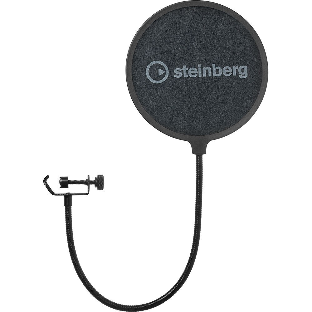 Steinberg UR12B PS Podcast Audio Interface, Microphone, Stand, Pop Filter, Cable