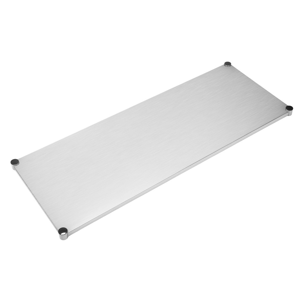Work Table Under Shelf Stainless Steel Adjustable Lower Shelf for DuraSteel