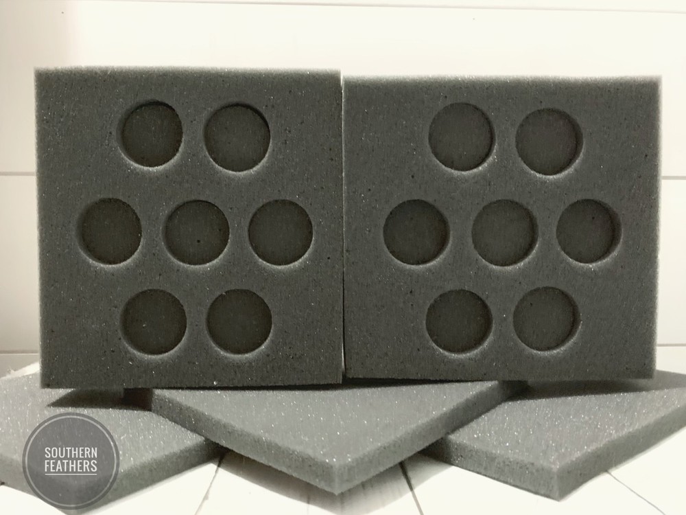 (5) Standard Size 14 egg shipping Foam Kits