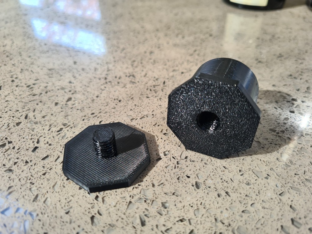 36mm Rive Guru - Threaded End Cap Bung - With Screw End Cap