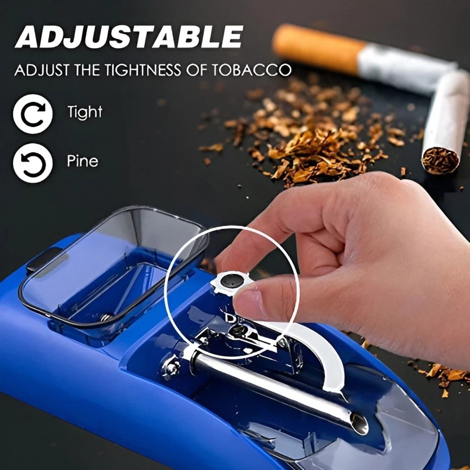 Cigarette Machine Automatic Electric Rolling Roller Tobacco Injector Maker