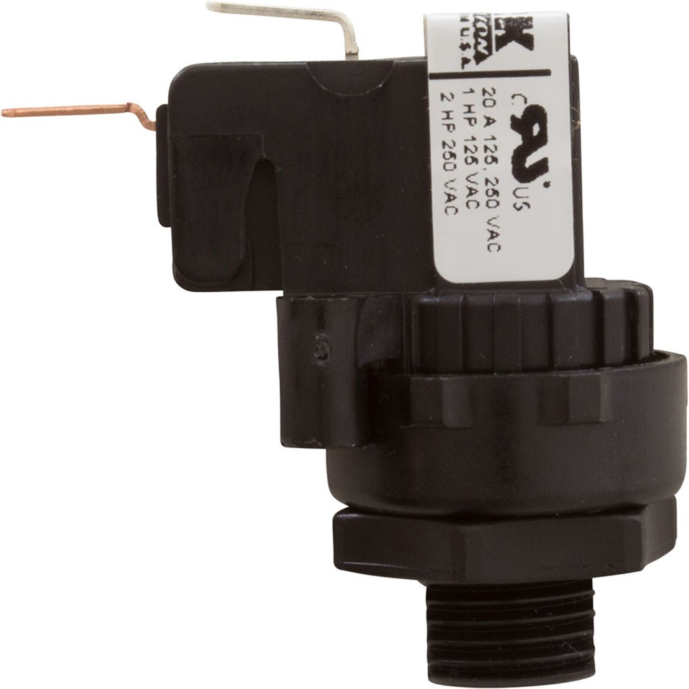 Air Switch, Tecmark, TBS 339, SPNO, 25A, thd, latch