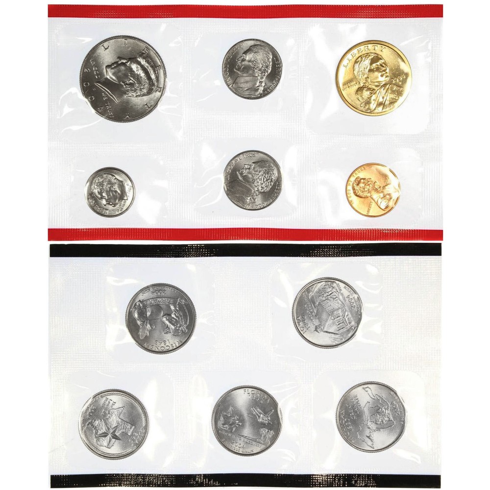 2004 Mint Set Original Envelope 22 BU US Coins