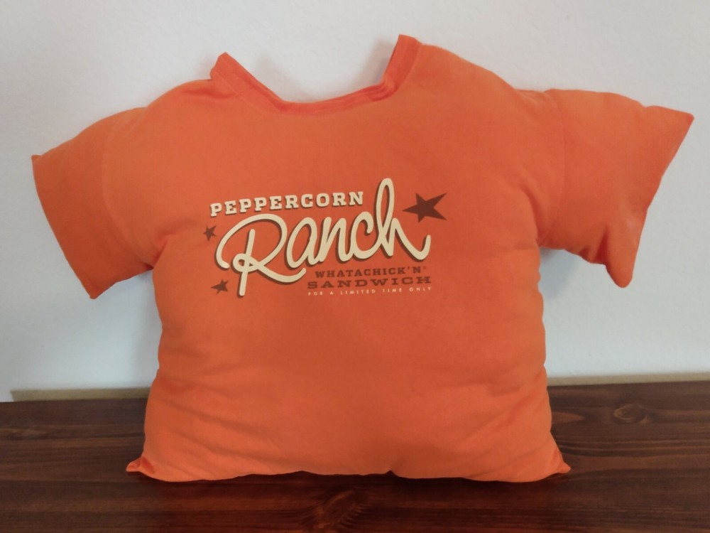 Whataburger Sandwich Slogan T-Shirt Pillows 