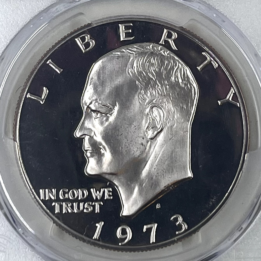 1973 S $1 PCGS PR69DCAM Clad Eisenhower