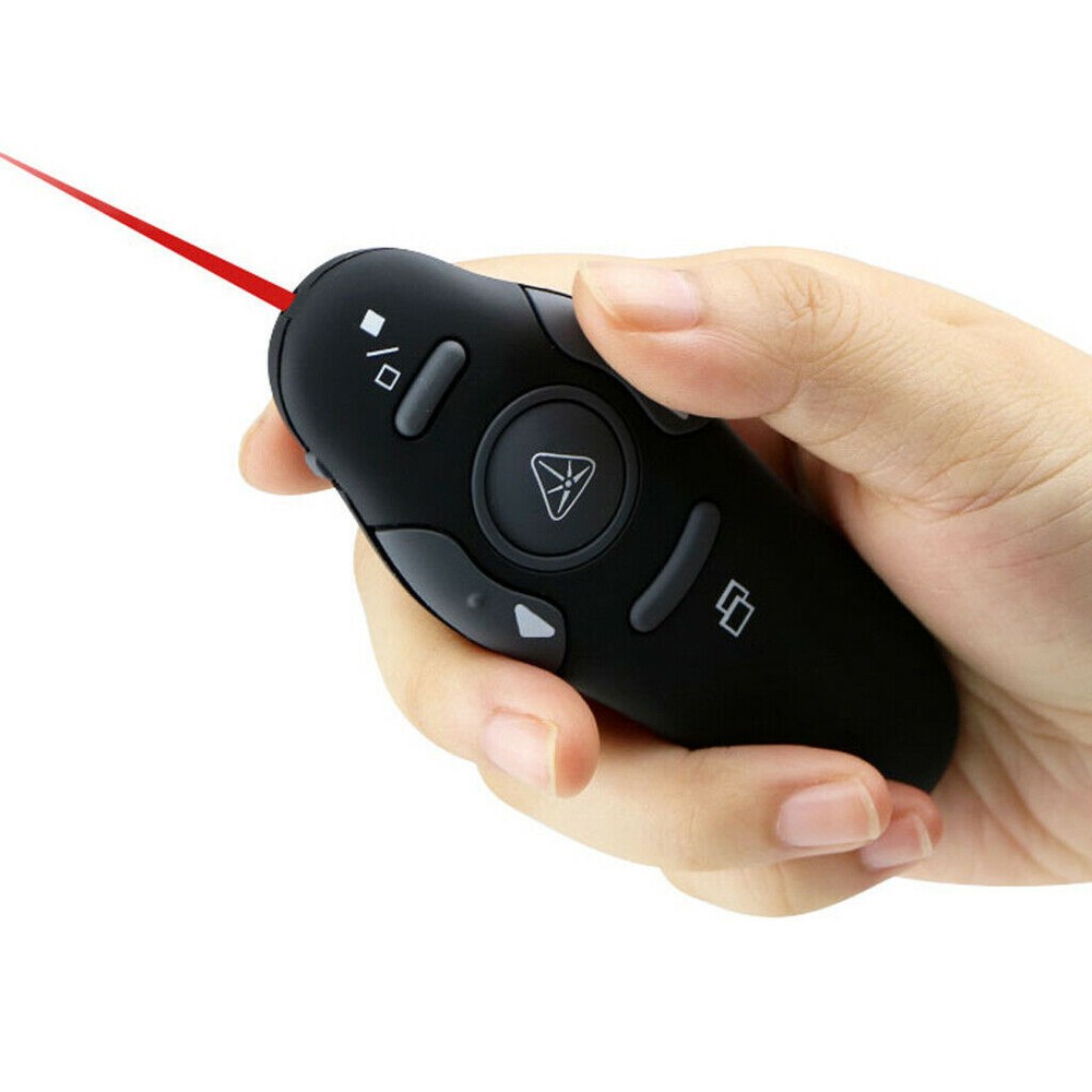 Wireless PPT USB Presenter Power point Presentation Laser Pointer Clicker Pen