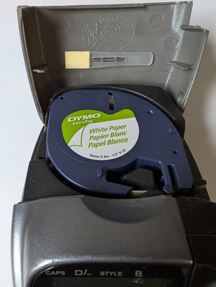 Dymo Letra Tag Label Maker Works Great