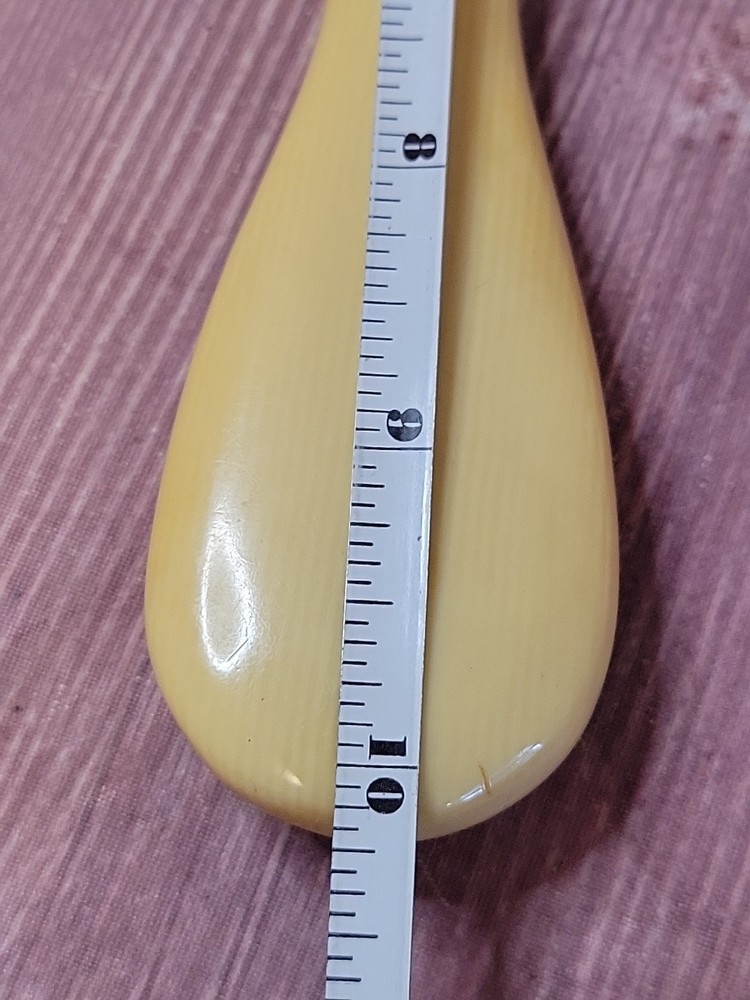 Vintage Ivory Py-Ra-Lin Hand Mirror