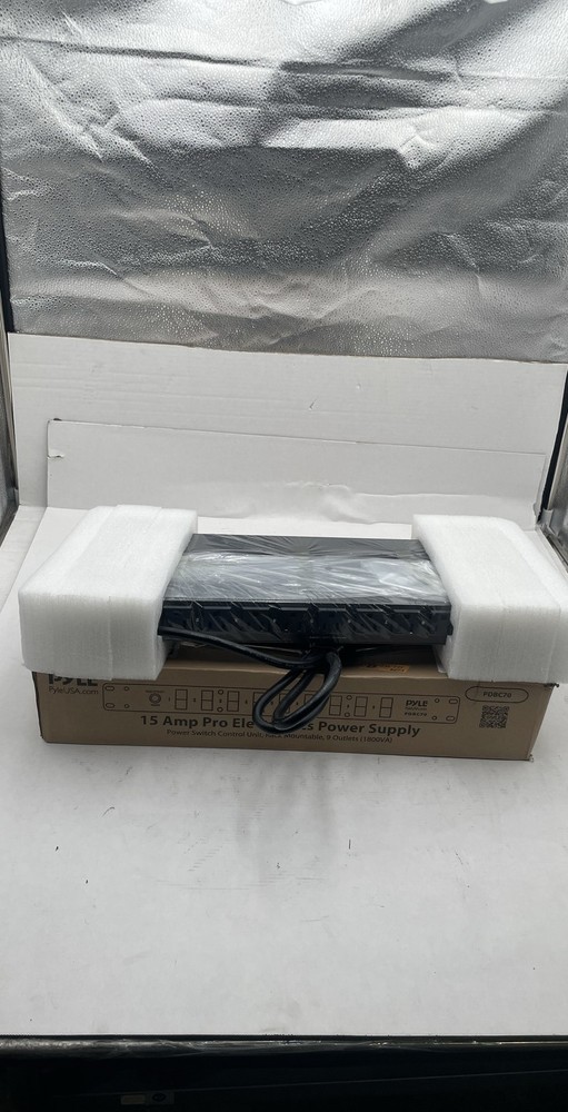 PYLE PDBC70 15 Amp Power Supply Power Switch Control Unit