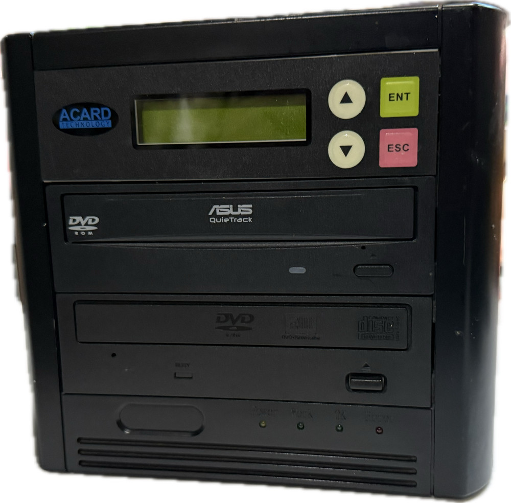 ACARD Technology Copy Smart Plus CD DVD Duplicator Standalone Black 5.25"