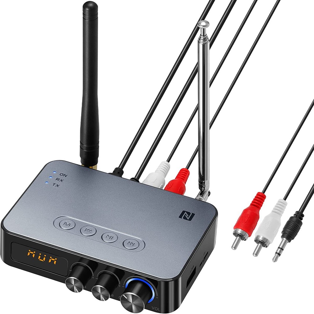 Bluetooth Audio Adapter Transmitter Receiver -Bluetooth 5.1 Transmitter Receiver