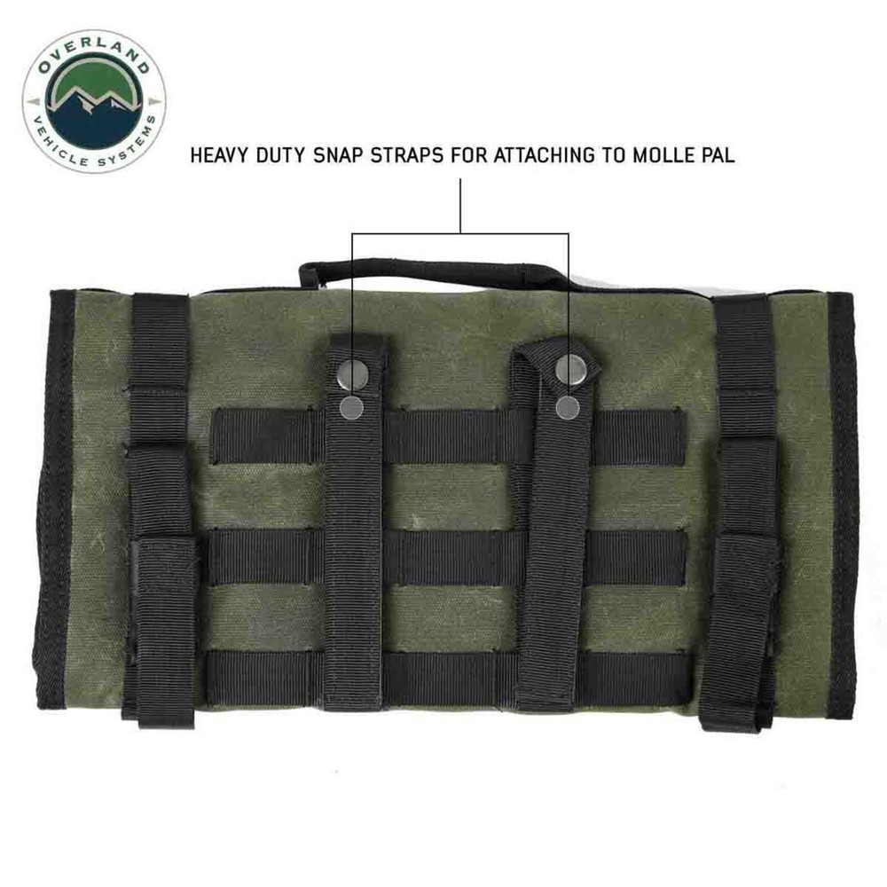 OVS CANVAS ROLLED FIRST AID BAG