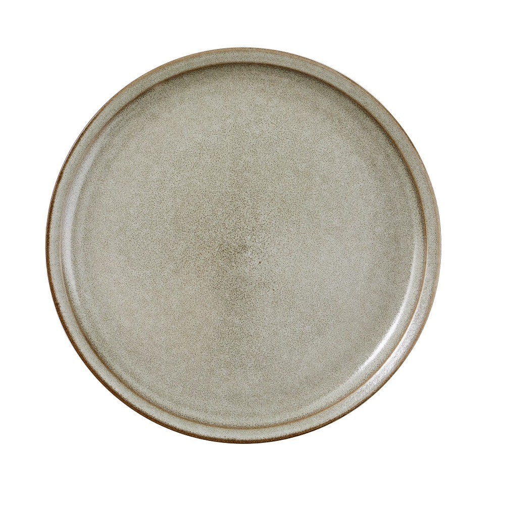 10.25-Inch Stoneware Dinner Plate Cream for Everyday Dining