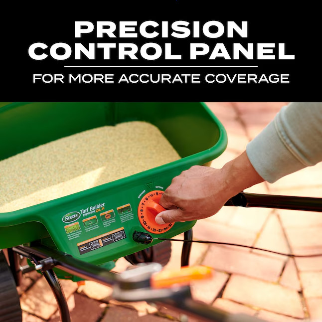 Scotts Turf Builder EdgeGuard DLX Broadcast Spreader