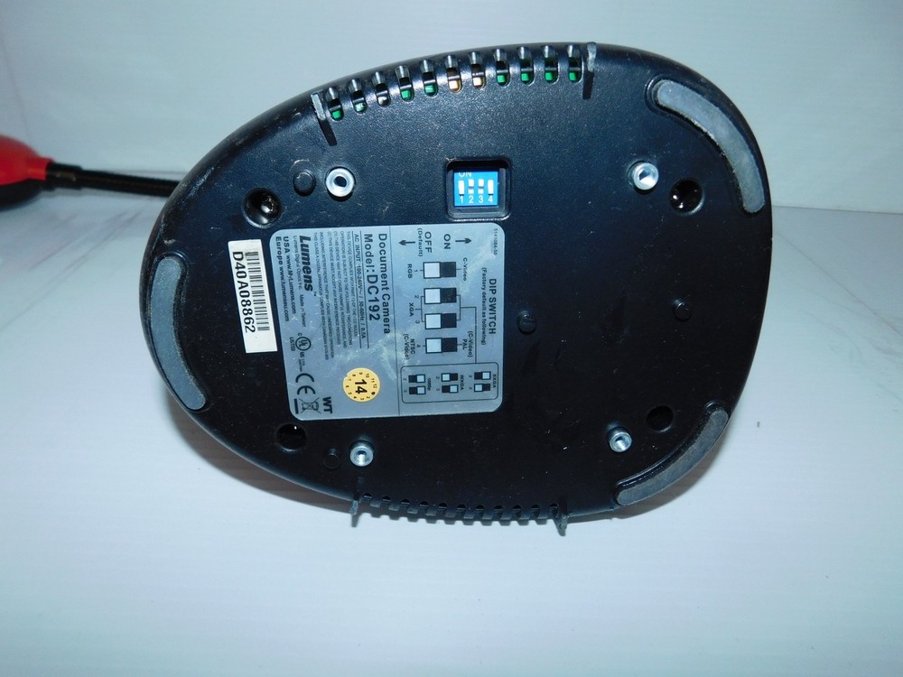 ^^ LUMENS DIGITAL OPTICS INC MODEL DC192 DOCUMENT CAMERA (PTQ84)