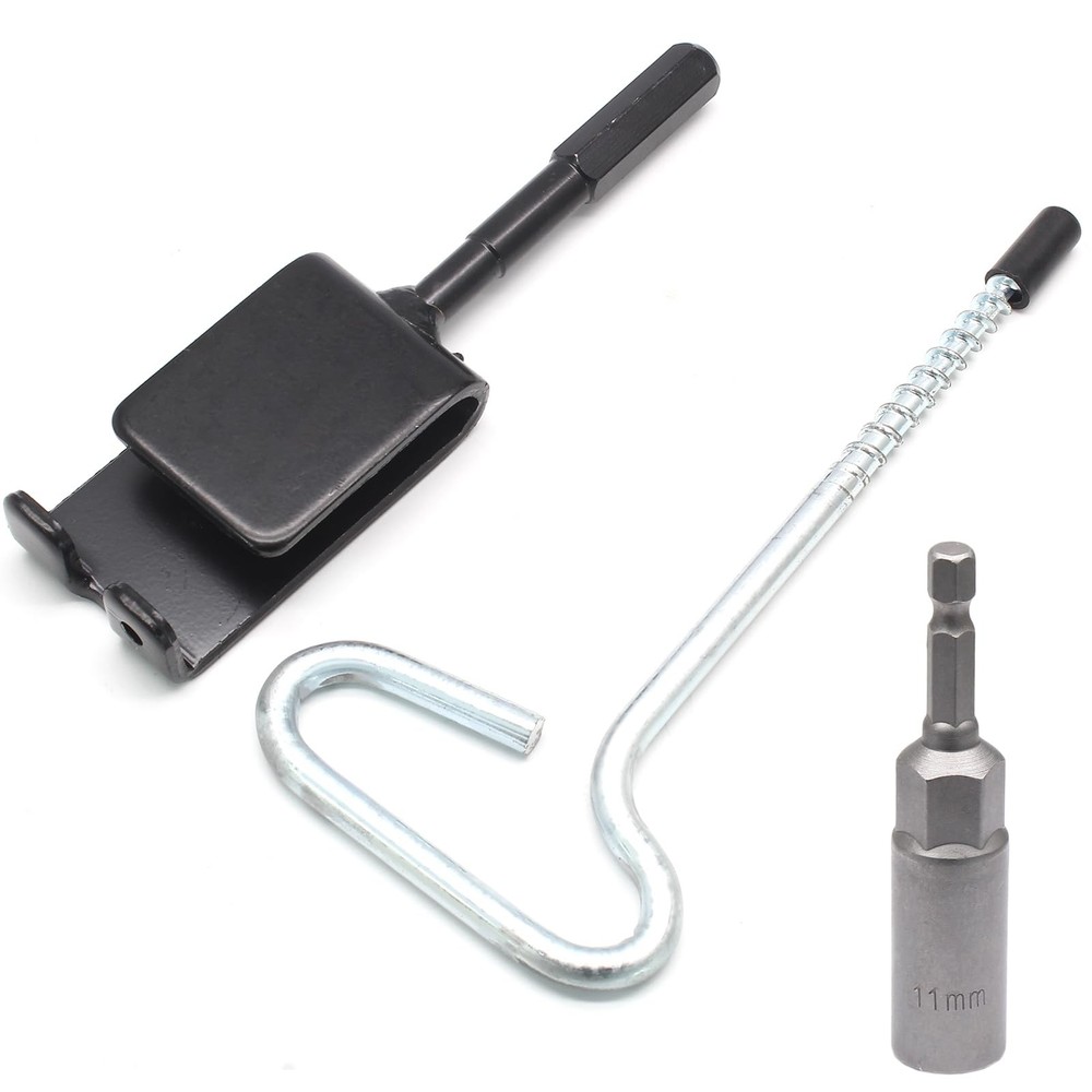 Qjaiune Universal Ice Anchor Tool Drill Adapter Kit, 1 Ice...