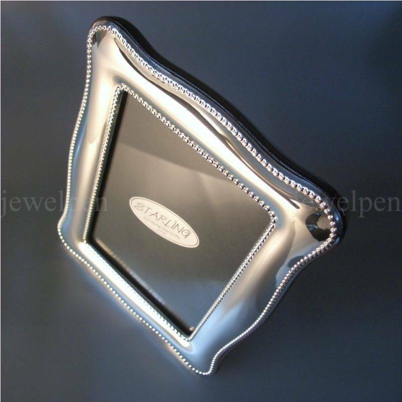 Chippendale Double Edge Pearl - Solid 925 Sterling Silver with Mahogany (V2)